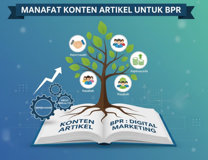 Manfaat Konten Artikel untuk BPR: Strategi Digital Marketing Bank Perkreditan Rakyat dalam Meningkatkan Kepercayaan, Nasabah, dan Kredit Berkualitas
