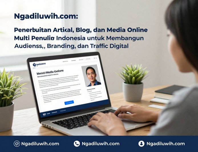 Platform Penerbitan Artikel, Blog, dan Media Online Multi Penulis Indonesia untuk Membangun Audiens, Branding, dan Traffic Digital