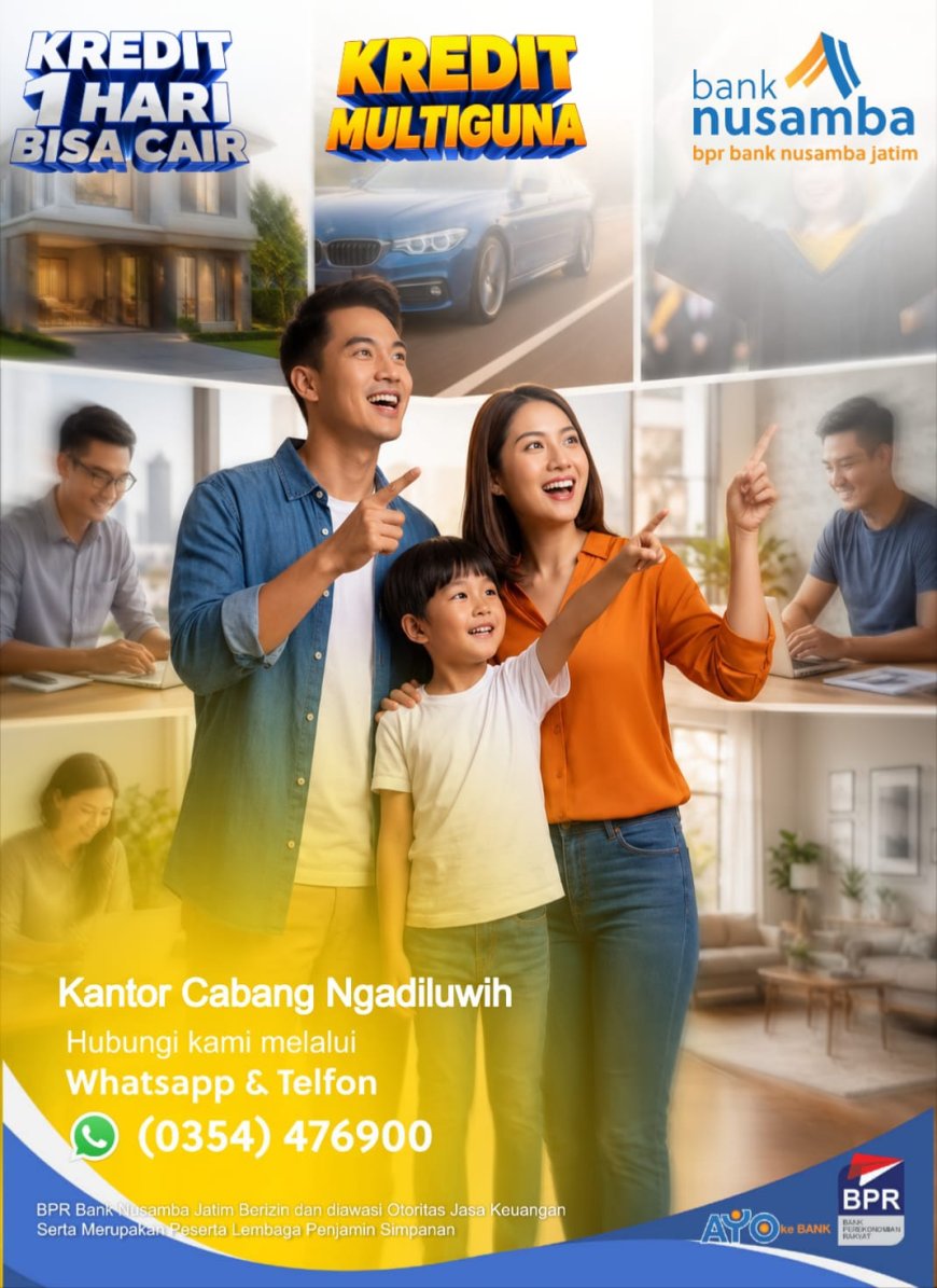 Solusi Keuangan Terpercaya Bersama BPR Bank Nusamba Jawatimur Cabang Ngadiluwih Kediri